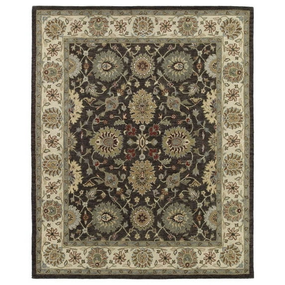 Kaleen Solomon Collection - Brown 10' x 14' 100% Wool Rug