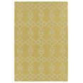 thumbnail image 1 of Kaleen Spaces Handmade Gold Area Rug, 1 of 4