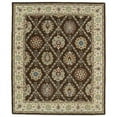 thumbnail image 1 of Kaleen Taj Collection - Chocolate 5' x 7'9 100% Wool Rug, 1 of 4