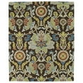 thumbnail image 1 of Kaleen Taj Collection - Chocolate 7'6" x 9' 100% Wool Rug, 1 of 5