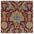 thumbnail image 1 of Kaleen Taj Collection - Red 11'9" x 11'9" 100% Wool Rug, 1 of 2