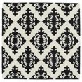 thumbnail image 1 of Kaleen Tara Square - Black 3'9" x 3'9" 100% Wool Rug, 1 of 4