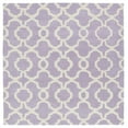 thumbnail image 1 of Kaleen Tara Square - Lilac 9'9" x 9'9" 100% Wool Rug, 1 of 2