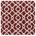 thumbnail image 1 of Kaleen Tara Square - Red 5'9" x 5'9" 100% Wool Rug, 1 of 2