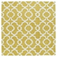 thumbnail image 1 of Kaleen Tara Square - Yellow 9'9" x 9'9" 100% Wool Rug, 1 of 2