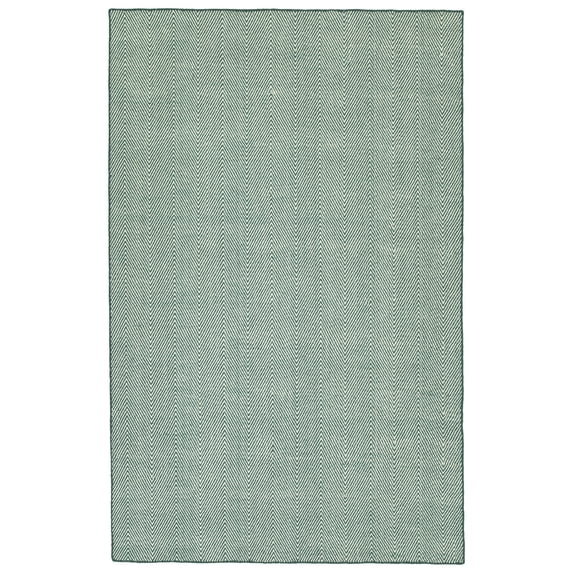 Kaleen Ziggy Collection - Teal 8' x 10' 100% Polyester Rug
