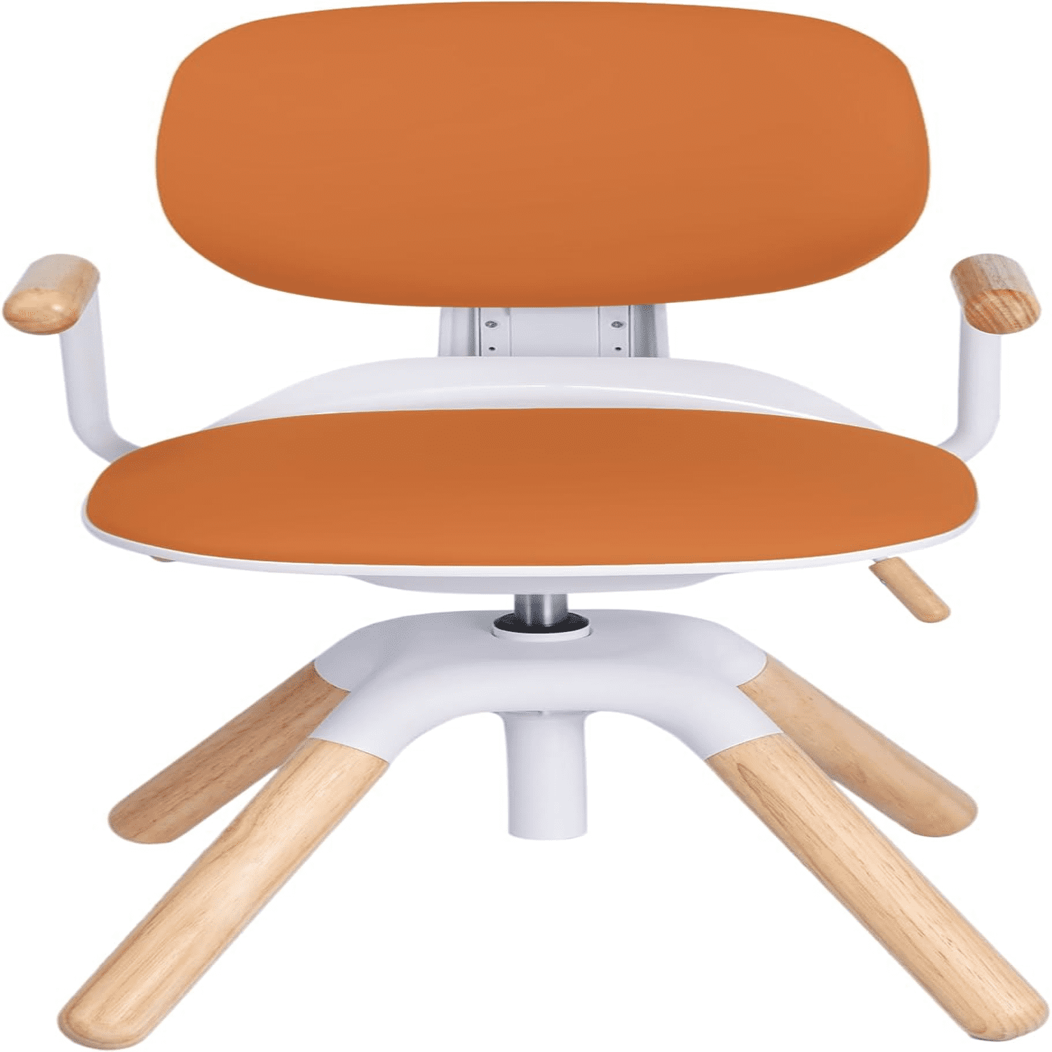 Kaleid Series Adjustable Desk Chair with PU Leather Removable Armrest