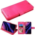 thumbnail image 1 of Kaleidio Case For Apple iPhone 11 Pro Max [MyJacket] PU Leather Hybrid Wallet [Card Slot][Stand Feature] Flip Folio Cover w/ Overbrawn Prying Tool [Pink], 1 of 6
