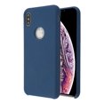 thumbnail image 1 of Kaleidio Case For Apple iPhone XS Max (6.5") [Liquid Silicone] Smooth Hybrid Protector [Soft Microfiber Interior] Skin Cover w/ Overbrawn Prying Tool [Blue], 1 of 6