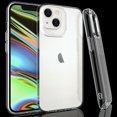 thumbnail image 1 of Kaleidio Case For iPhone 13 (6.1") [Wrap] Flexible See-Thru TPU Gel Slim Fit Skin Cover [Frosted Clear], 1 of 2