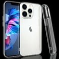 thumbnail image 1 of Kaleidio Case For iPhone 13 Pro (6.1") [Wrap] Flexible See-Thru TPU Gel Slim Fit Skin Cover [Frosted Clear], 1 of 2