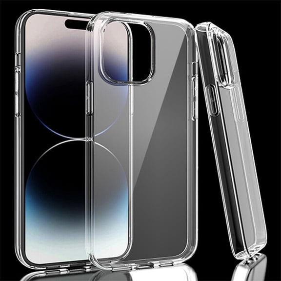 Kaleidio Case For iPhone 14 Pro (6.1") [Wrap] Flexible See-Thru TPU Gel Slim Fit Skin Cover [Frosted Clear]