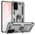 thumbnail image 1 of Kaleidio Case for Samsung Galaxy Note 20 5G (6.7") [Hybrid Protector] Rubberized Shockproof [Ring Stand] 2-Piece Armor Cover [Silver/Black], 1 of 2