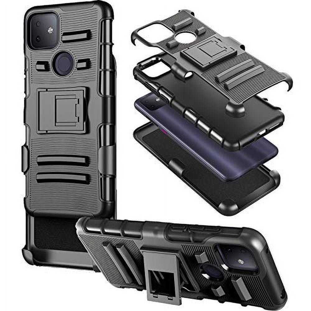 Kaleidio Case for T-Mobile REVVL 5G [Dual Form] Rugged Holster [Belt ...
