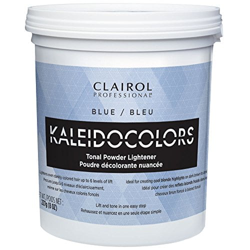 Clairol Professional Kaleidocolors Lightener Hair Color, Blue, 8 Ounce