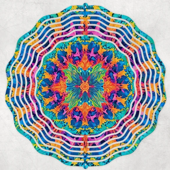 Kaleidoscope 10" Wind Spinner #61