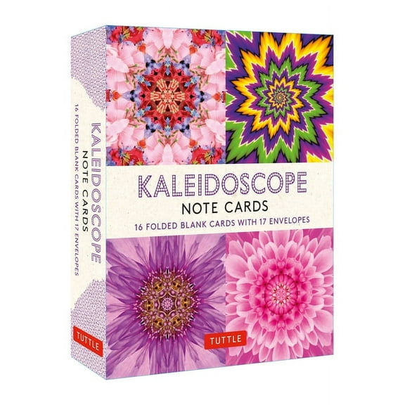 Kaleidoscope, 16 Note Cards: 16 Different Blank Cards with 17 Patterned Envelopes in a Keepsake Box! (Other)