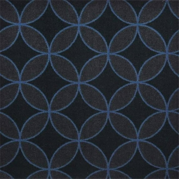 Kaleidoscope Eclipse Rectangle Whimsical Area Rugs 01 Blue - 5 ft. 4 in. x 7 ft. 8 in.