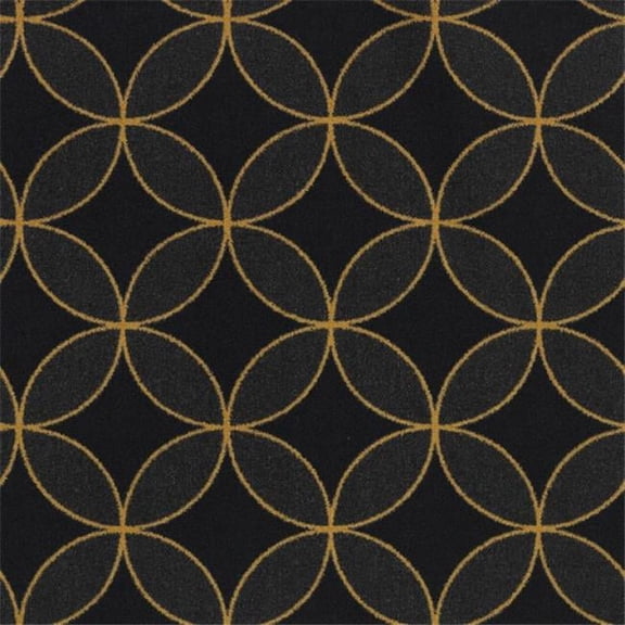 Kaleidoscope Eclipse Rectangle Whimsical Area Rugs 02 Gold - 7 ft. 8 in. x 10 ft. 9 in.