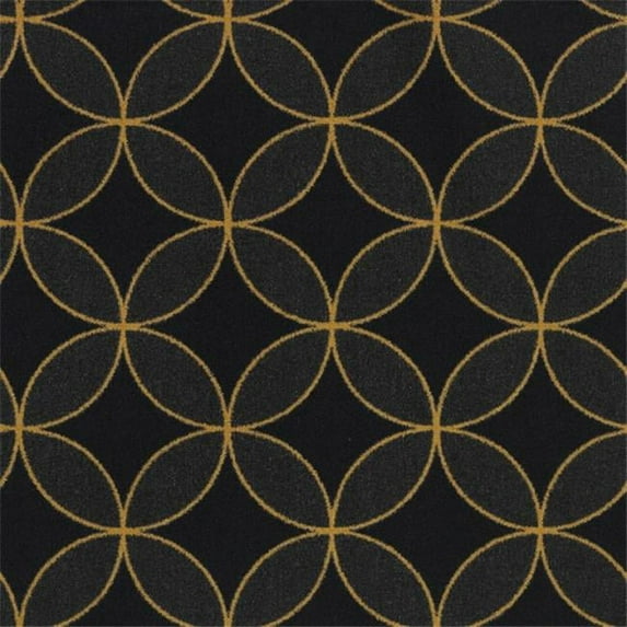Kaleidoscope Eclipse Rectangle Whimsical Area Rugs 02 Gold - 7 ft. 8 in. x 10 ft. 9 in.