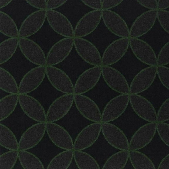 Kaleidoscope Eclipse Rectangle Whimsical Area Rugs 03 Green - 5 ft. 4 in. x 7 ft. 8 in.