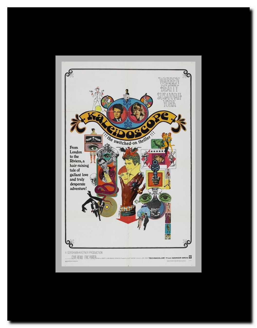 Kaleidoscope Framed Movie Poster