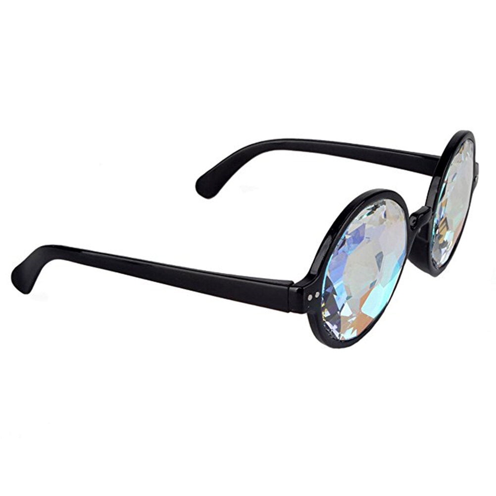 Kaleidoscope Glasses Rainbow Rave Wormhole Prisma Diffraction Eyeglass