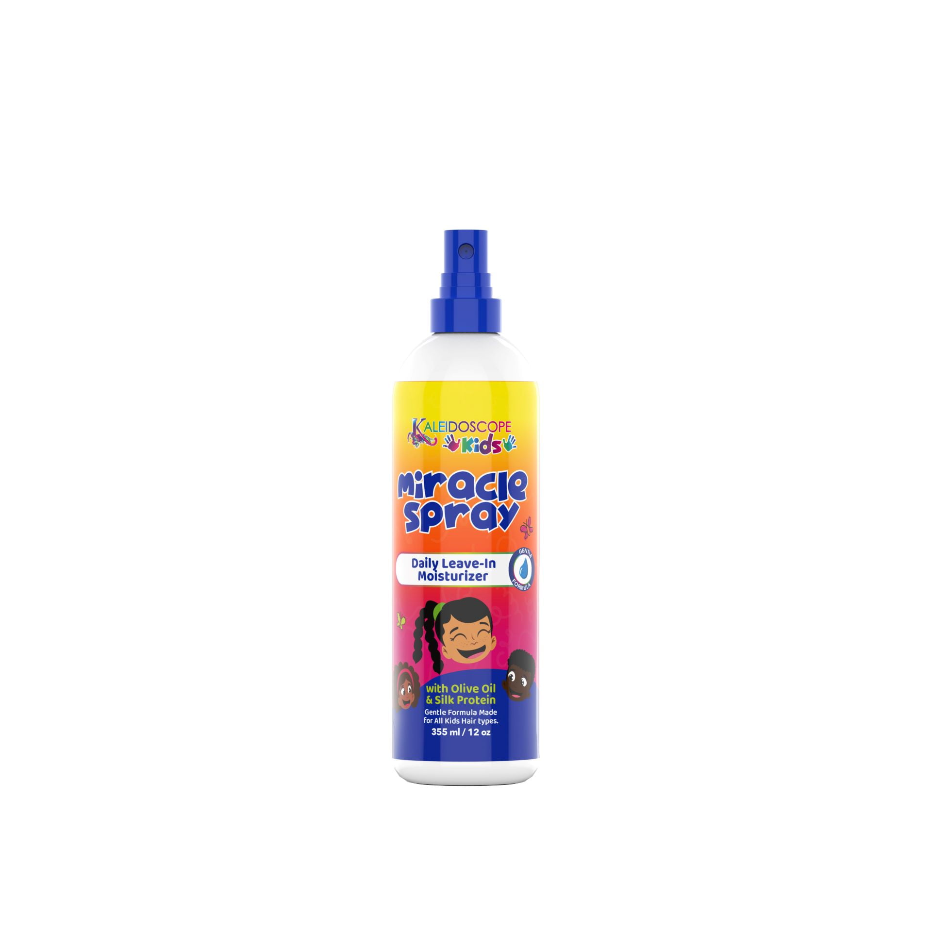 Kaleidoscope Kids Miracle Spray Leave In Conditioner 12oz, Moisturizing
