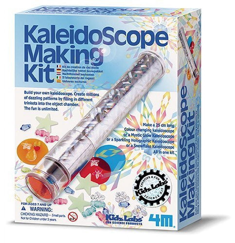 Kaleidoscope Making Kit with Holographic, Glow, Snow & Color