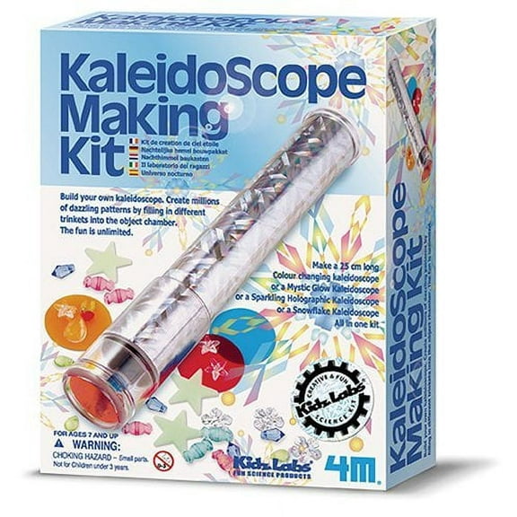 Kaleidoscope Making Kit with Holographic, Glow, Snow & Color
