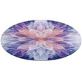 thumbnail image 1 of Kaleidoscope Mandala Colorful Floral Boho Floral Medallion Round Rug - Small Round Area Rug, Soft Non-Slip Machine Washable Bedroom Mat Indoor Accent Entry Carpet for Office Desk Dorm Hallway, 1 of 6