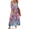 thumbnail image 1 of Kaleidoscope Mandala Colorful Floral Boho Sleeveless Dress for Women Clothing Female Women's Summer Skirt, 1 of 7