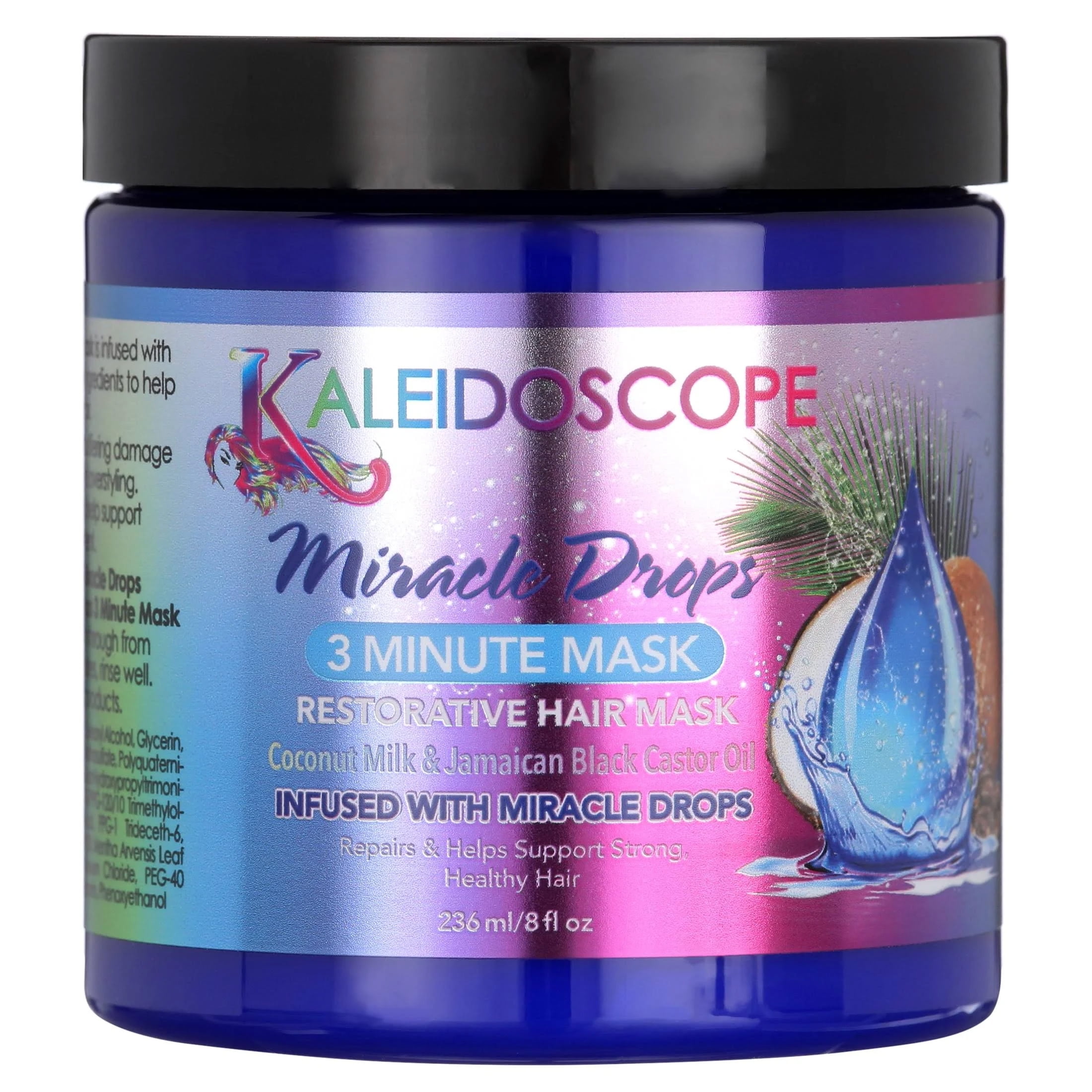 Kaleidoscope Miracle Drops 3 Minute Mask, 8 oz
