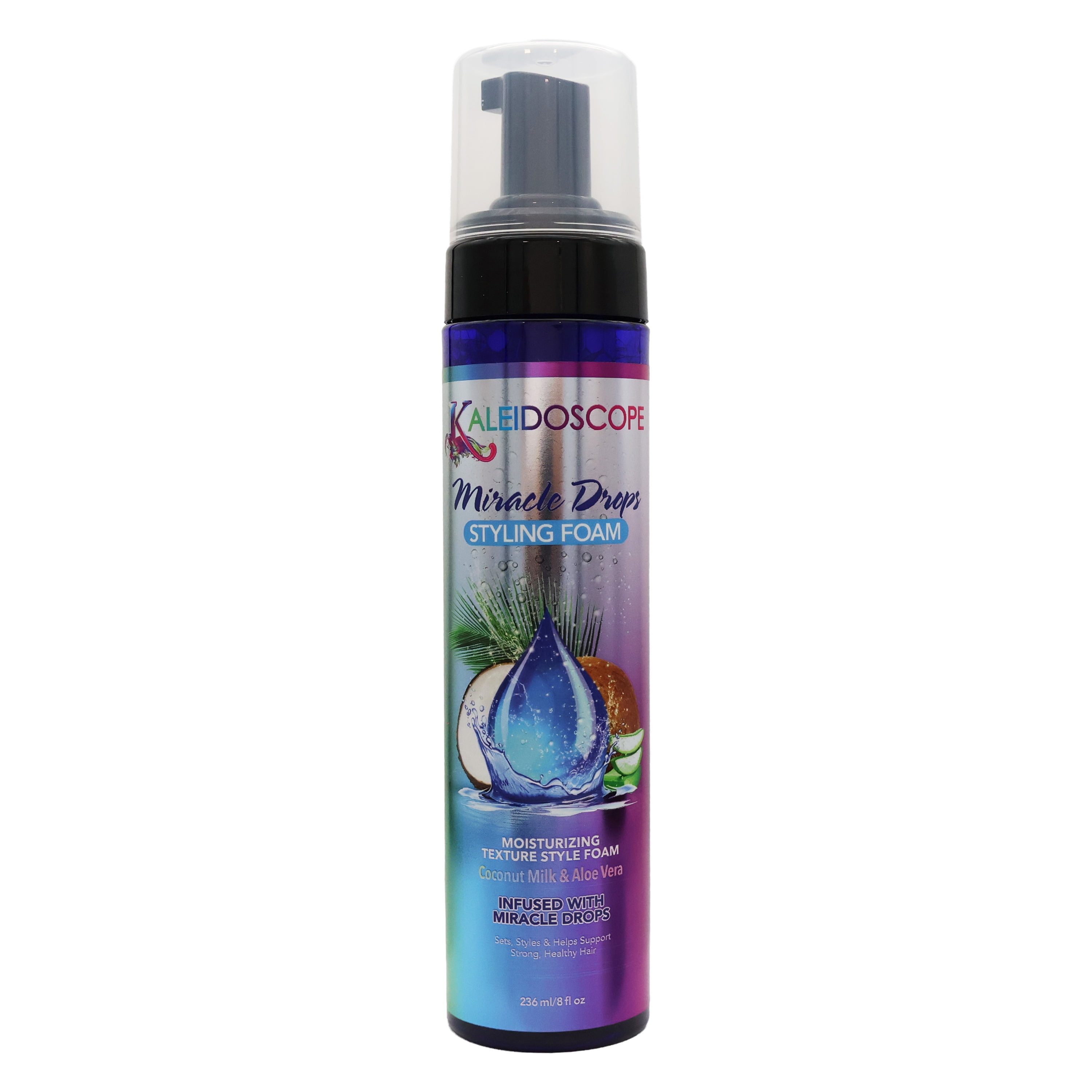 Kaleidoscope Miracle Drops Styling Foam, 8 Oz.,Pack of 6