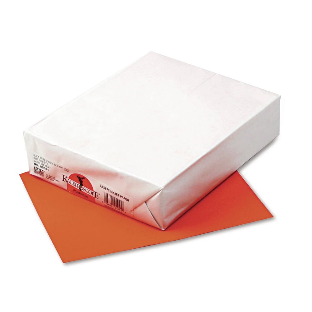 Pacon Kaleidoscope Colored Paper – 24lb, 8.5x11”, Marine Blue, 500 Sheets/Ream
