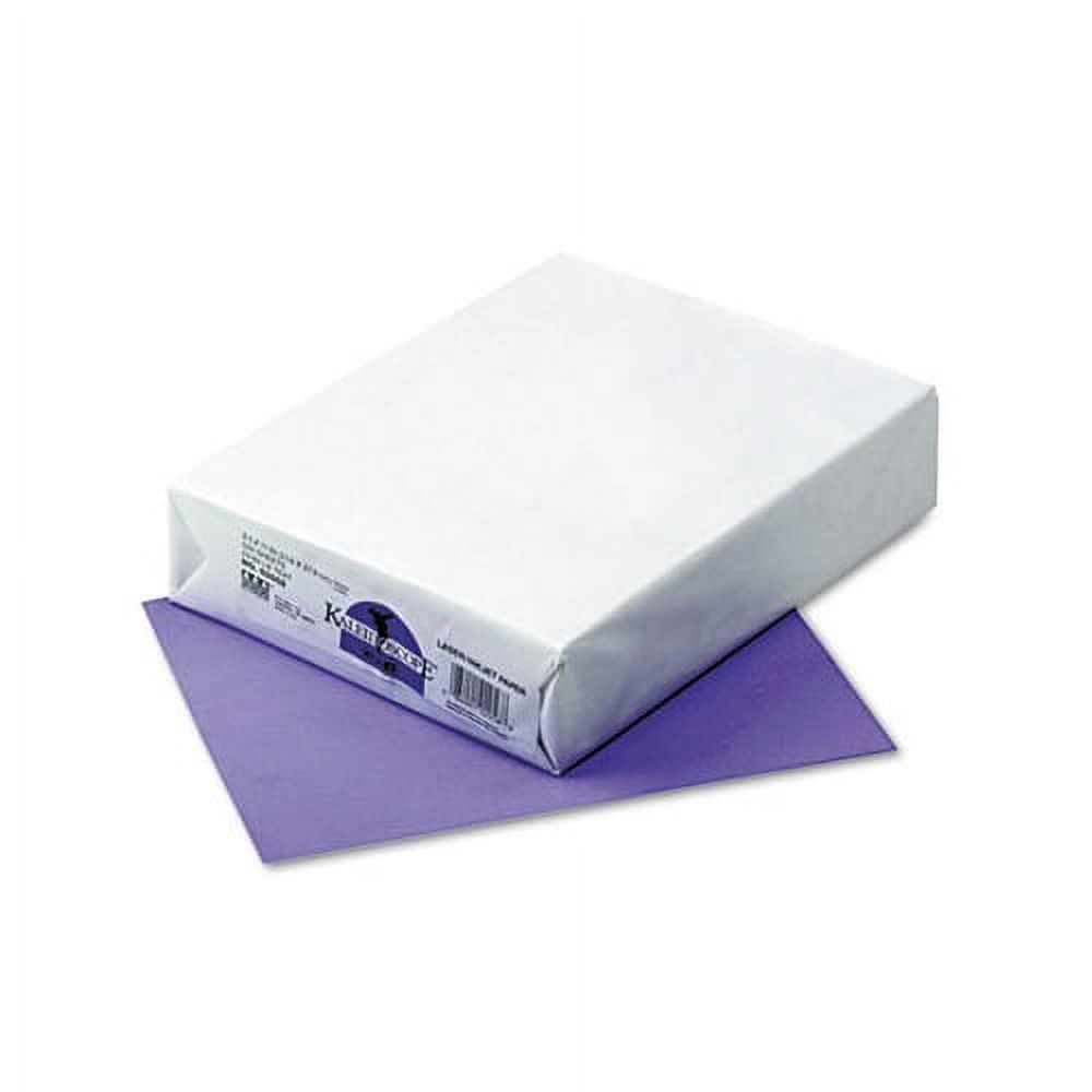 Kaleidoscope Multipurpose Colored Paper 24lb, 8.5 x 11, Violet, 500