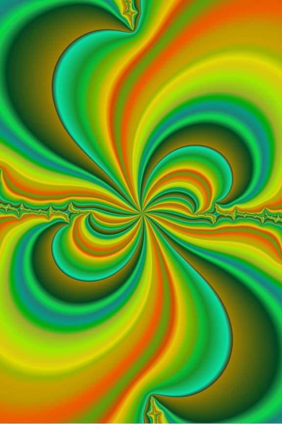 Kaleidoscope Of Colour Canvas Art - Paul Sale Design Pics (26 x 38)