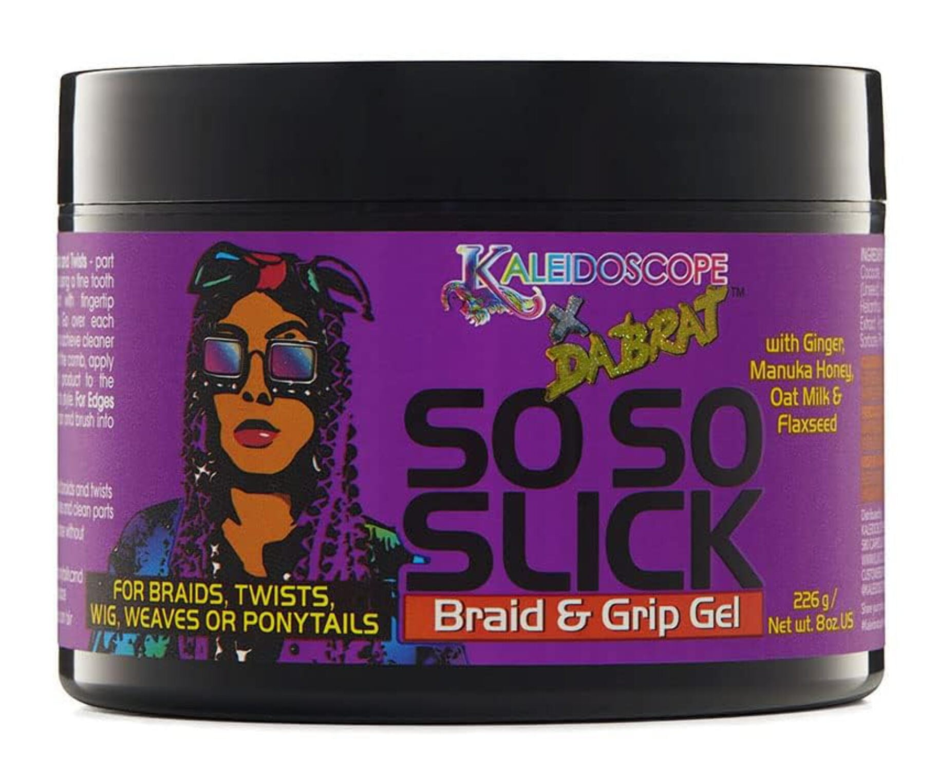 Kaleidoscope So So Slick x Da Brat Braid Grip Gel 8 Oz