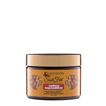 Kaleidoscope SoulFed Cranberry for Dry Hair Deep Conditioner, 12 oz., Adult, Moisturizing, Jar