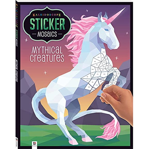 Pre-Owned Hinkler Kaleidoscope Sticker Mosaics: Mythical Creatures (Paperback) 1488939454 9781488939457