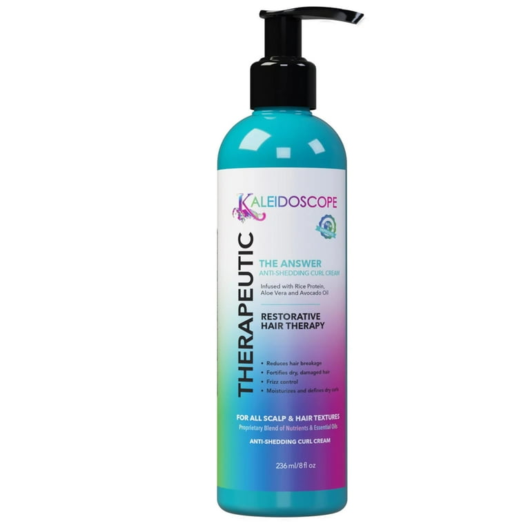 KALEIDOSCOPE Therapeutic Restorative Hair Therapy Anti-Shedding Curl Cream (8oz) KALEIDOSCOPE Therapeutic Restorative Hair Therapy Anti-Shedding Curl Cream (8oz)