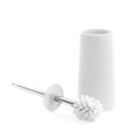 thumbnail image 1 of Kaleidoscope Toilet Bowl Brush & Holder, White, 1 of 1