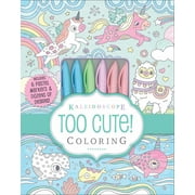 Kaleidoscope: Too Cute! Coloring: Includes 6 Pastel Markers and Dozens of Designs!, 64 pages (Hardcover)