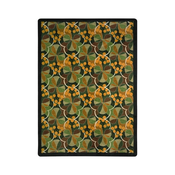 Shamrock 7'8" x 10'9" Area Rug In Color Multi