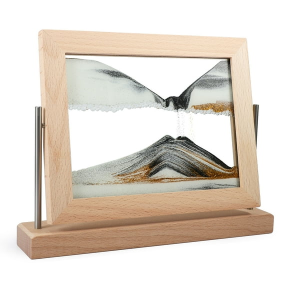 Kalekey Moving Sand Art Picture Dynamic Sand Picture 3D Sand Art Frame Sandscape for Home & Office Décor
