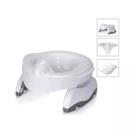 Kalencom 2-in-1 Potette Plus Premium Travel Potty & Trainer Seat, Portable Potty, Reusable Liner