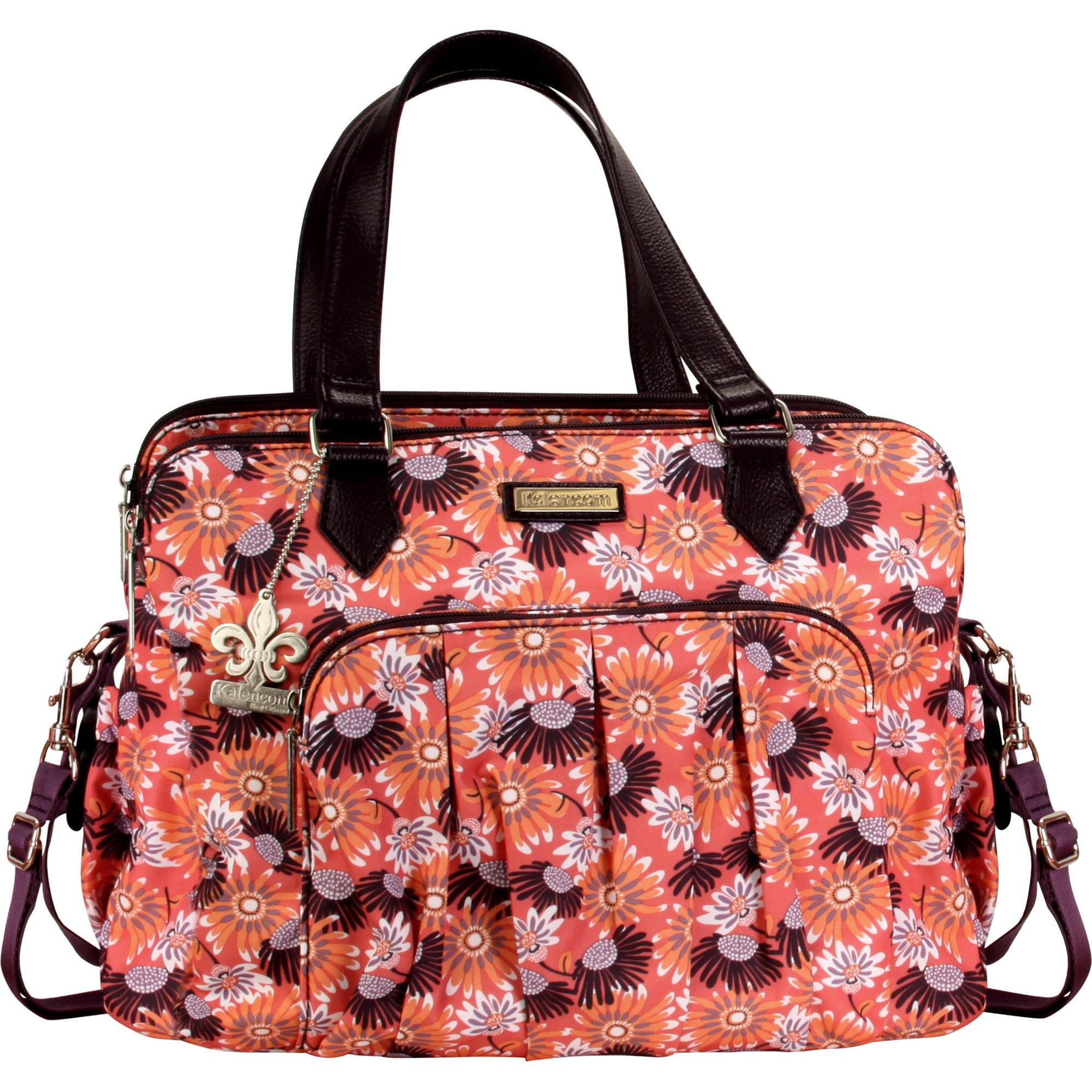 Kalencom Berlin Diaper Bag in Daisies