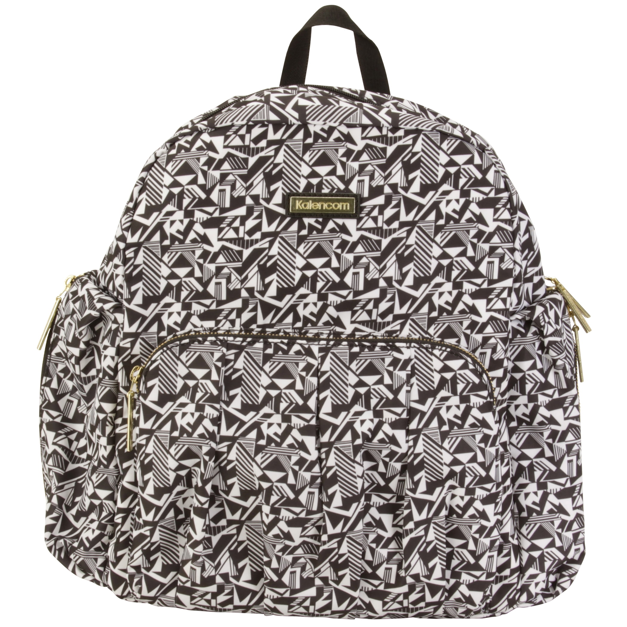 Kalencom Chicago Backpack / Urban Sling Diaper Bag in Black & White