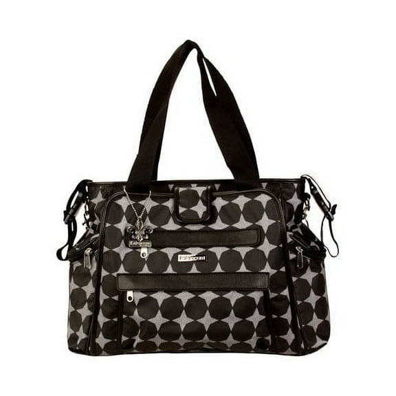 Kalencom Matte Coated Nola Tote Diaper Bag in Spot On