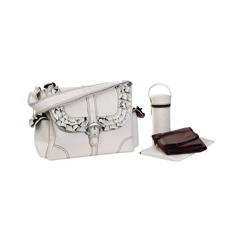 Kalencom Fashion Wickeltasche 'Miss Prissy' In Champagne Chocolate - Wasserabweisend, Mit Wickelunterlage